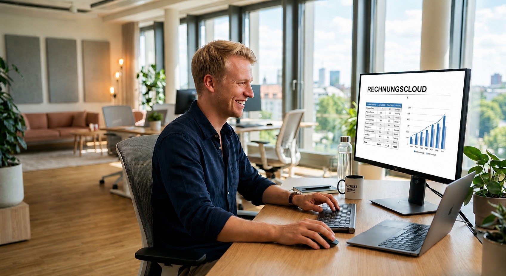 RECHNUNGSCLOUD Oberfläche für elektronische Rechnungen